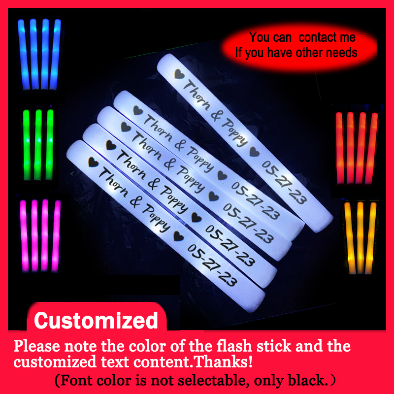 20/30/40Pcs RGB LED Glow Foam  - Wedding Supply In Bulk review and price