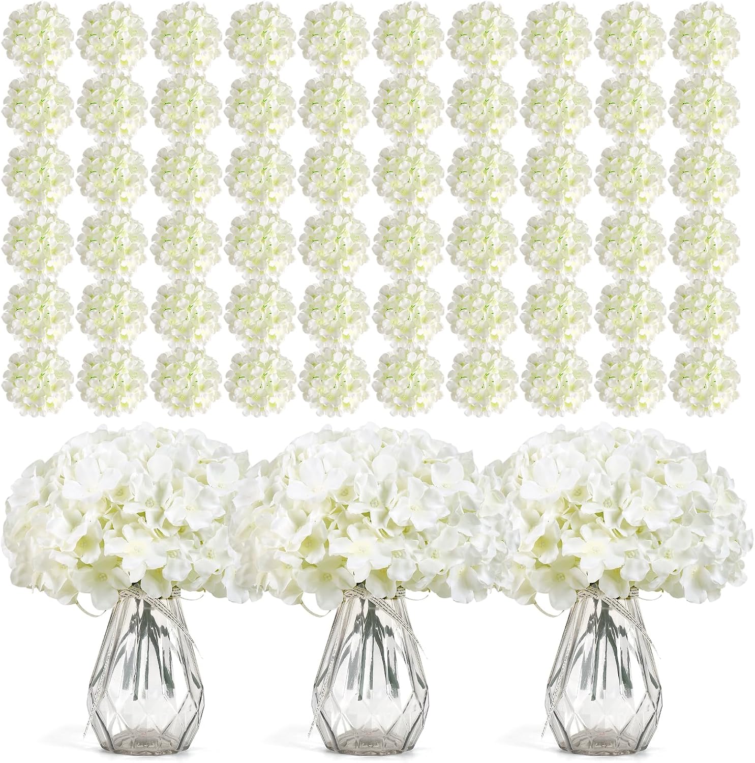 304 Pieces Bulk White Silk Art - Wedding Supply In Bulk review and price