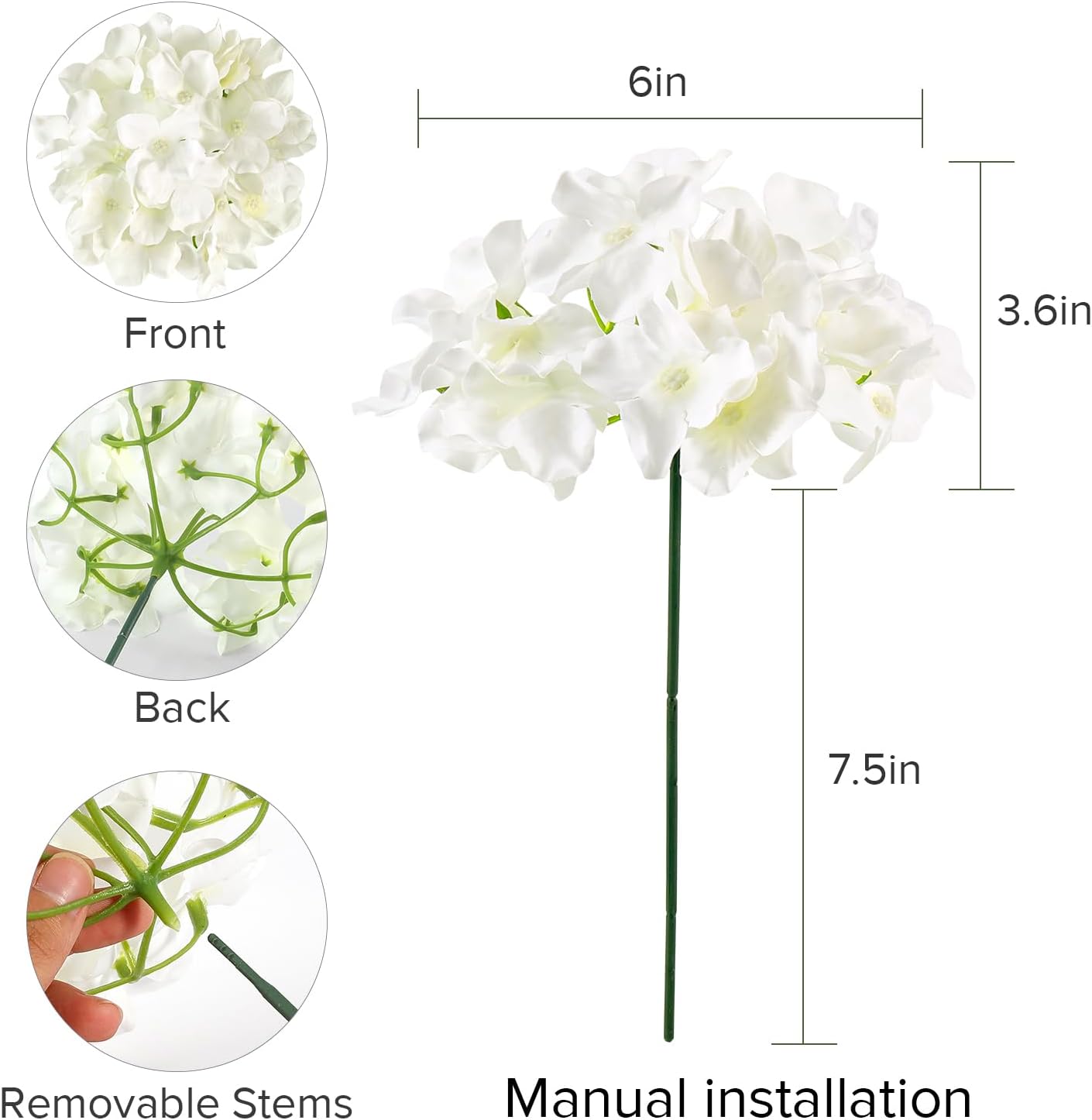 304 Pieces Bulk White Silk Art - Wedding Supply In Bulk review and price