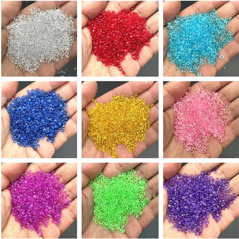3000pcs Mini Crystal Faux Diam - Wedding Supply Decor review and price