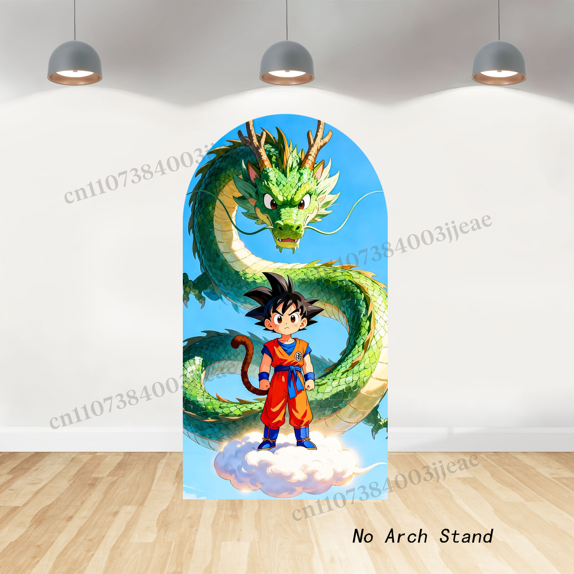 The Dragon Ball Arch Backdrop  - Photo Booth Prop review and price