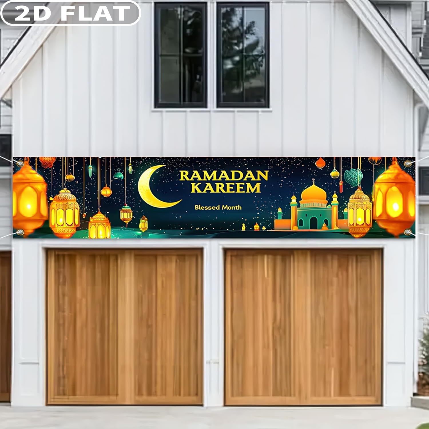 2D FLAT 1pc Ramadan Eid Mubara - Photo Booth Prop review and price