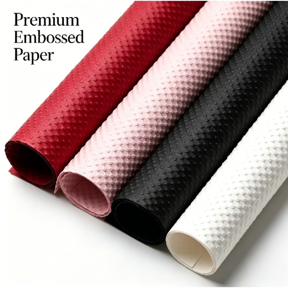 3D Dot Embossed Floral Wrap Pa - Wedding Supply Decor review and price