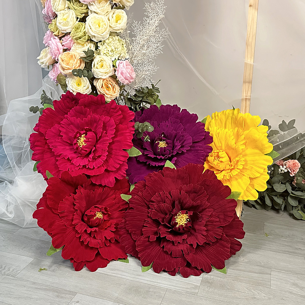 Solid Color Velvet Peony Ornam - Wedding Hampers review and price