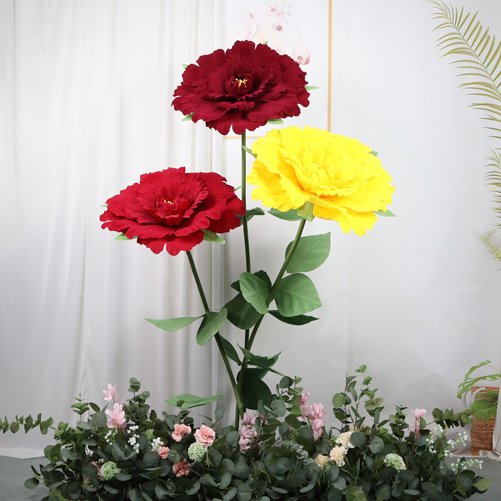 Solid Color Velvet Peony Ornam - Wedding Hampers review and price