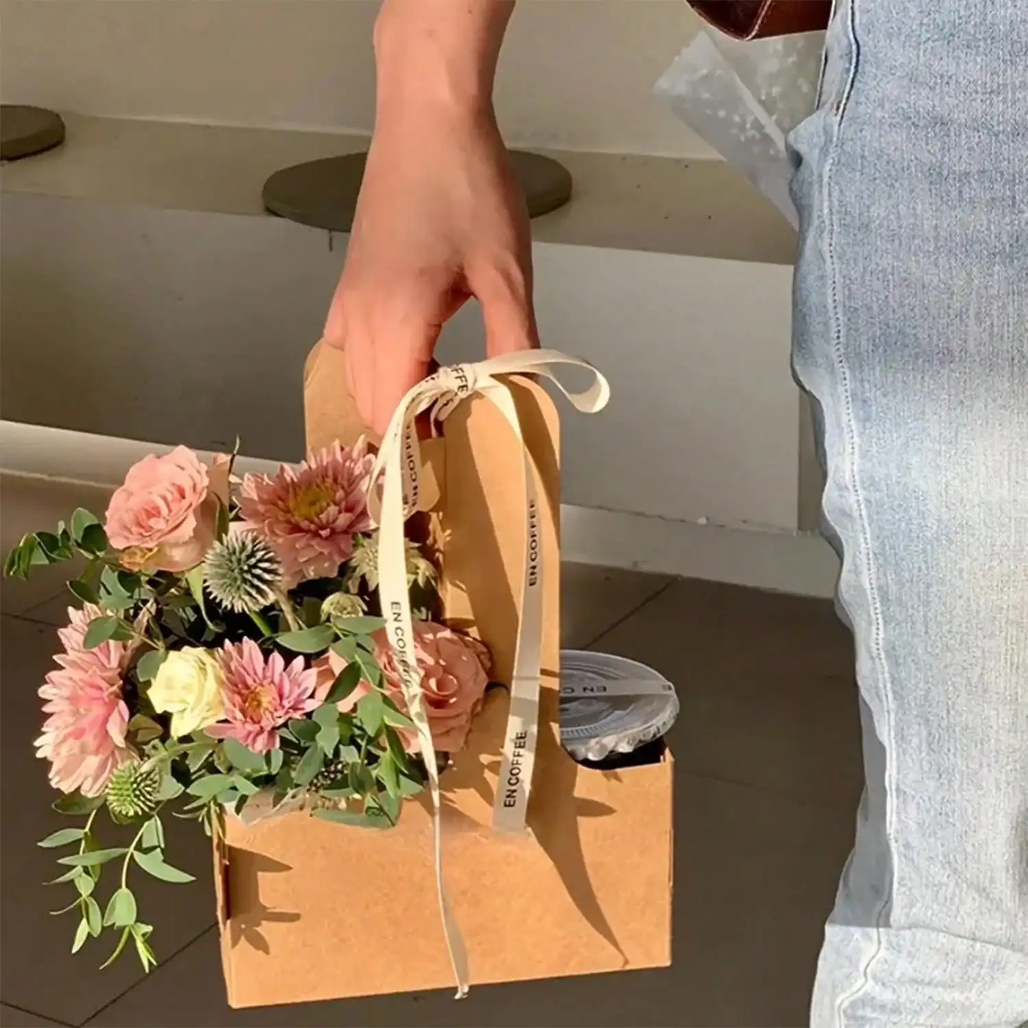 Kraft Paper Flower Bouquet Gif - Wedding Hampers review and price