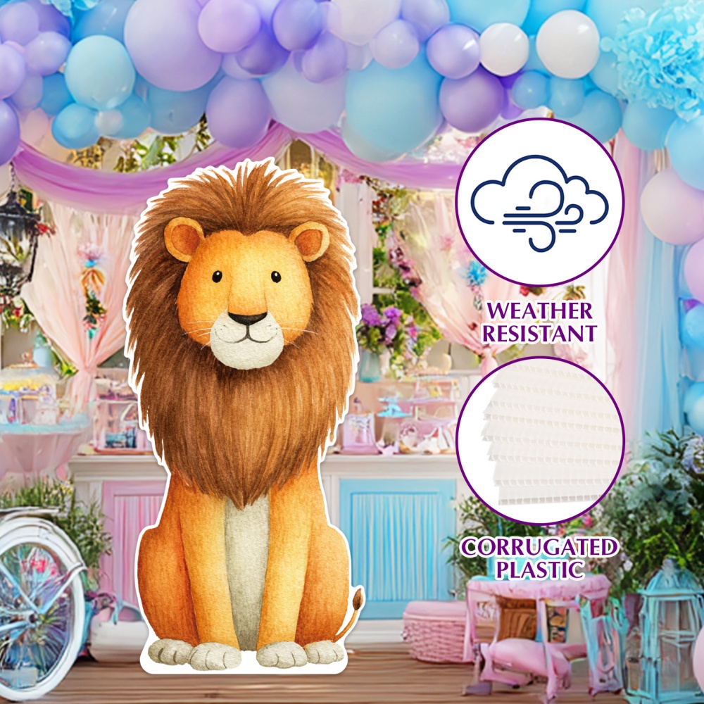 Animal Cardboard Cutout Stande - Photo Booth Prop review and price