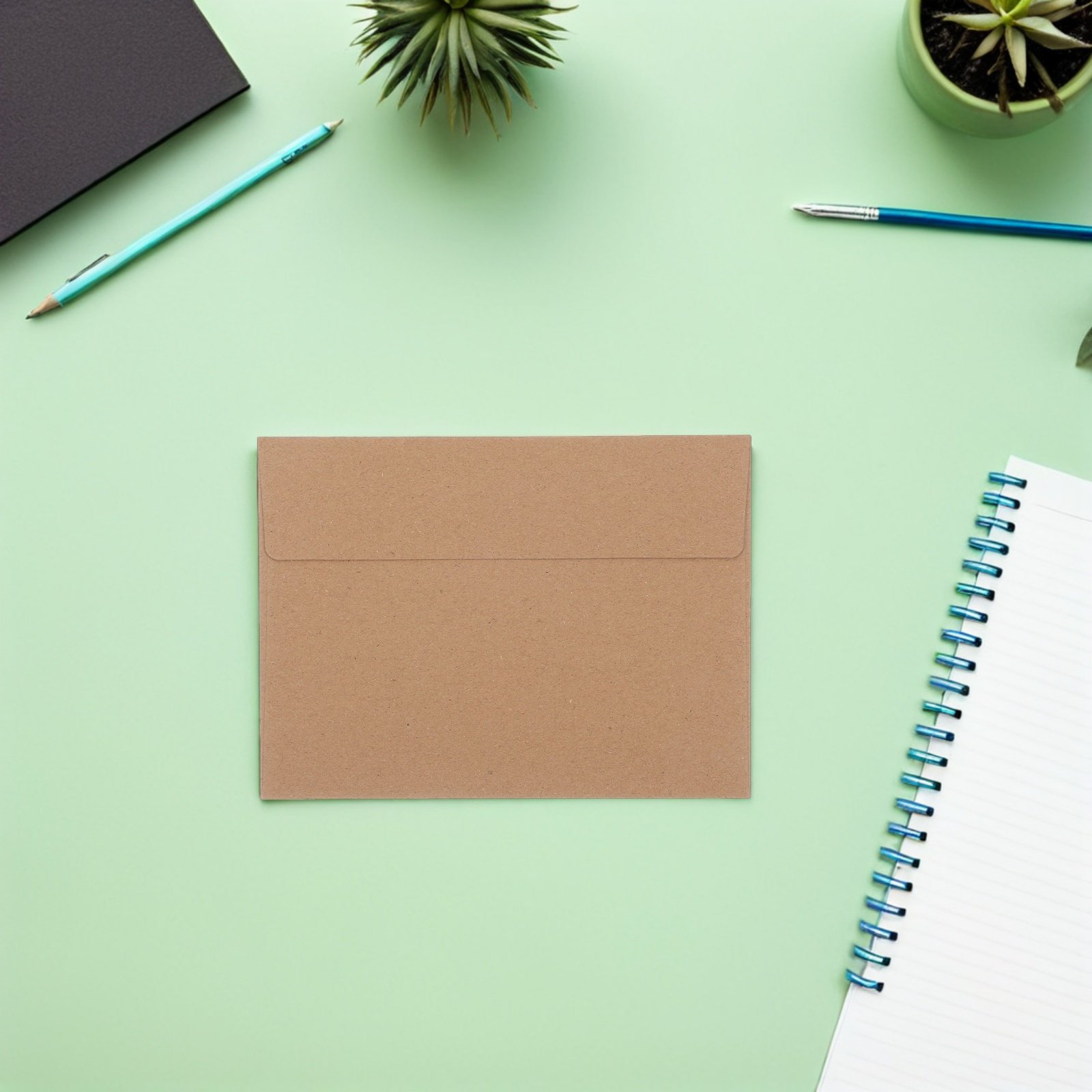 50Pcs Vintage Kraft Paper Busi - Wedding Envelopes review and price