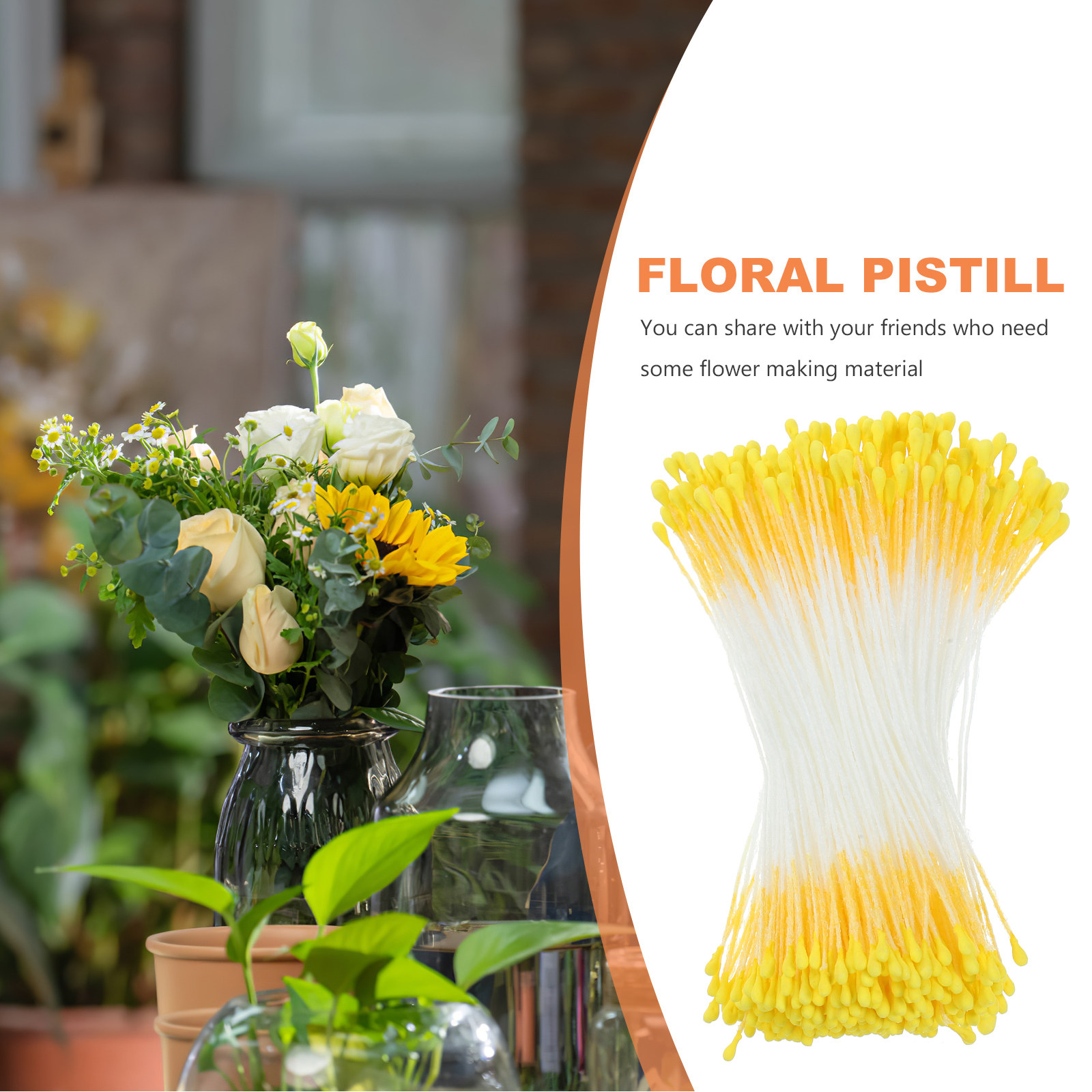 Double Heads Handmade Flowers  - Wedding Supply In Bulk review and price