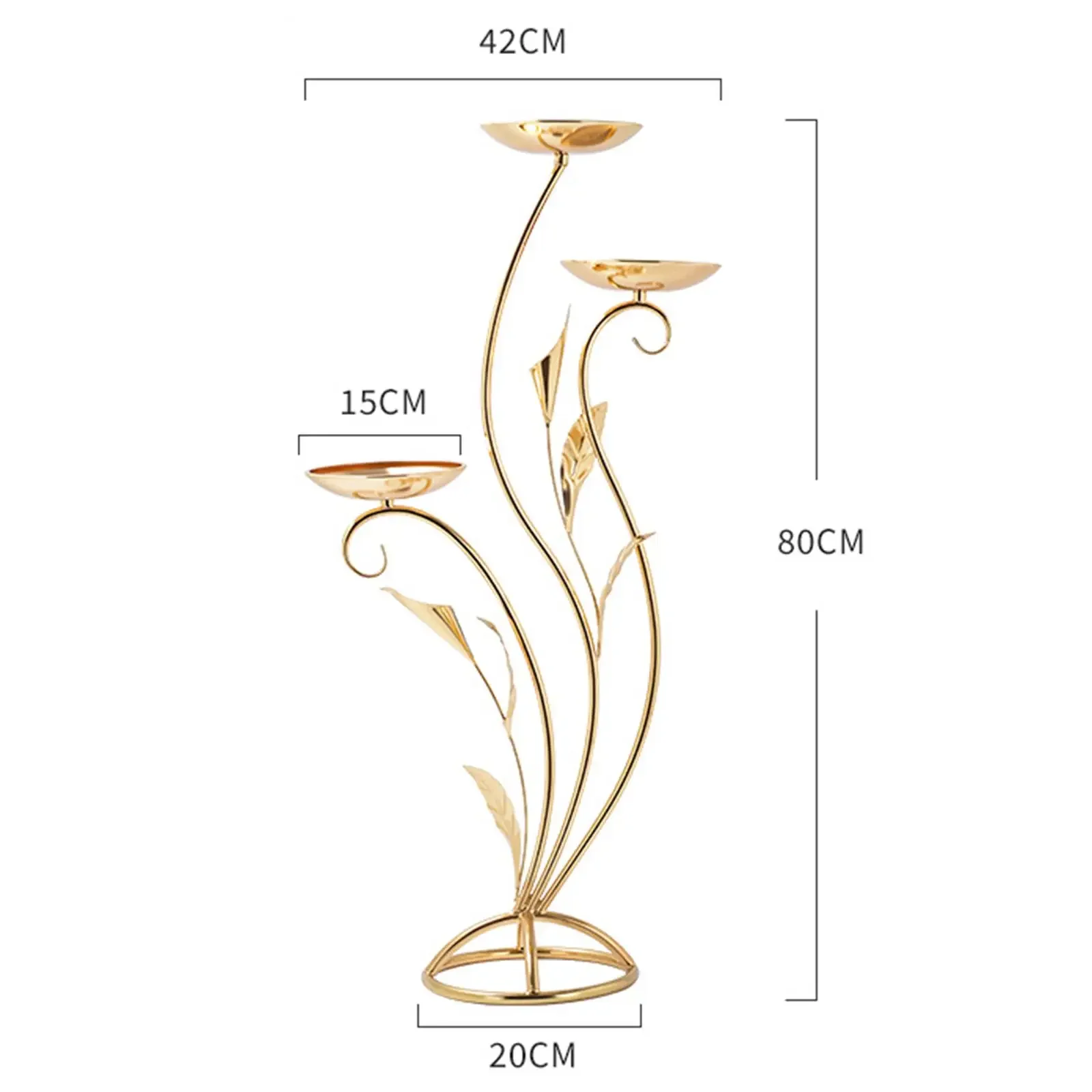 Gold Flower Stand for Wedding  - Wedding Decor Supply Store review and price