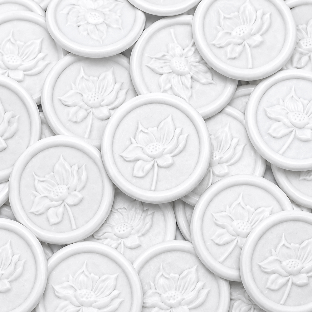 3D Water Lilies Floral Wax Sea - Wedding Envelopes review and price