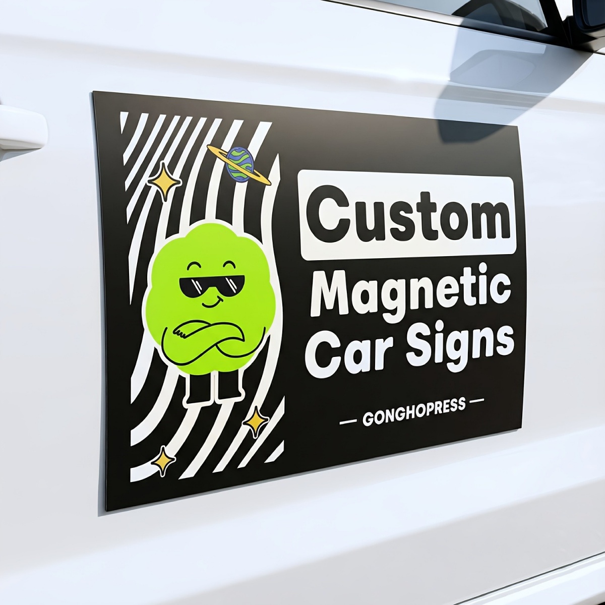 Customizable Magnetic Car Deca - Wedding Support review and price