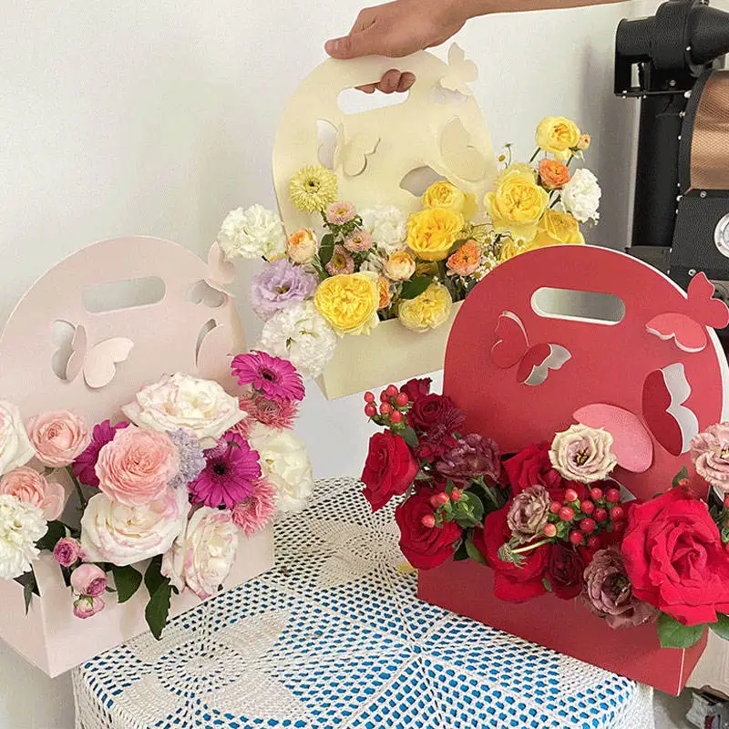 1/5/10Pcs Butterfly Flower Box - Wedding Hampers review and price