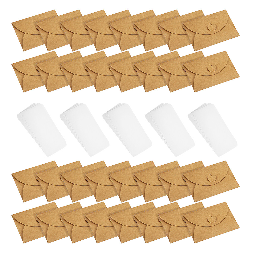 30Sets Mini Kraft Envelopes He - Wedding Envelopes review and price