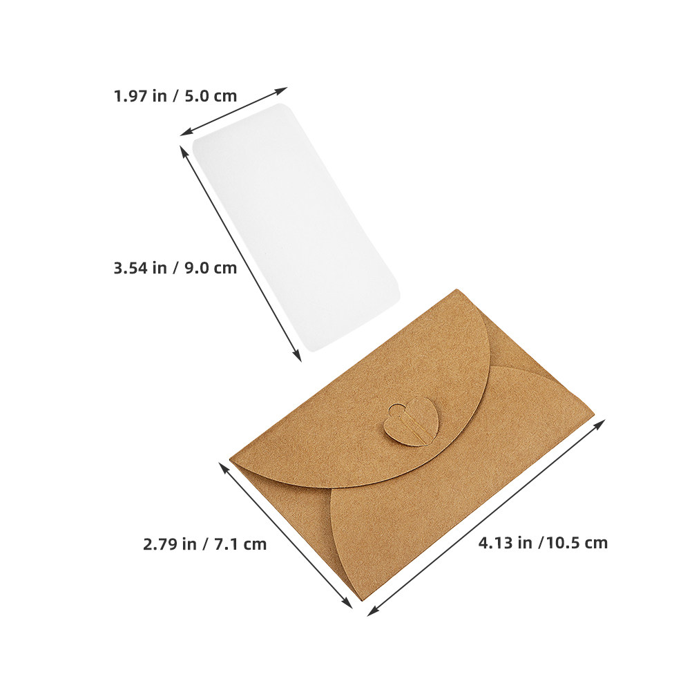 30Sets Mini Kraft Envelopes He - Wedding Envelopes review and price