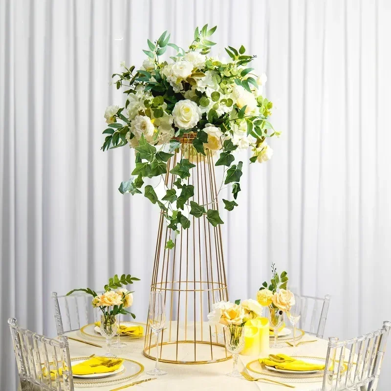 5/10 pcs Metal Vase Trumpet Sh - Wedding Decor Supply Store review and price