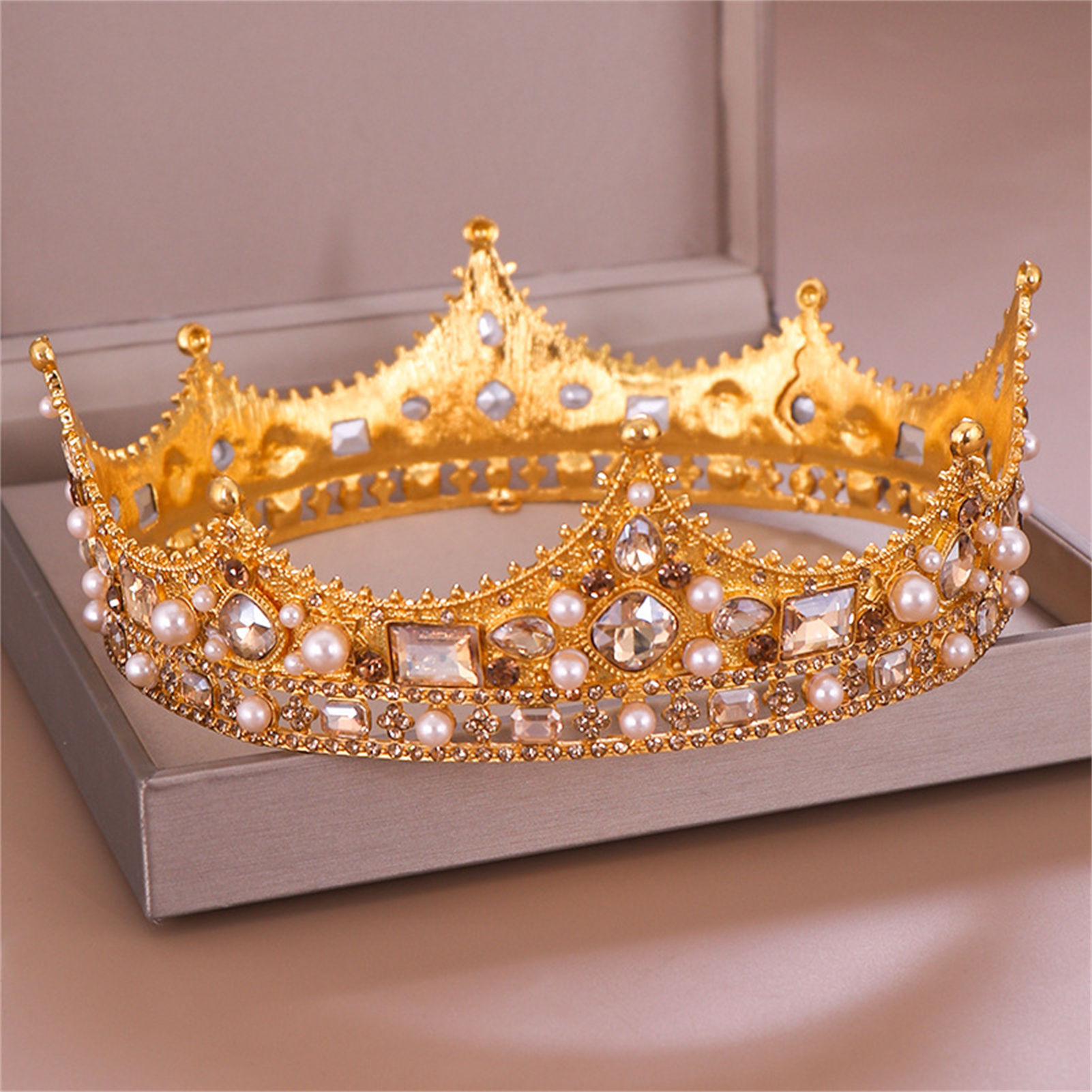 Bridal Crown Rhinestone Tiara  - Wedding Supply Decor review and price
