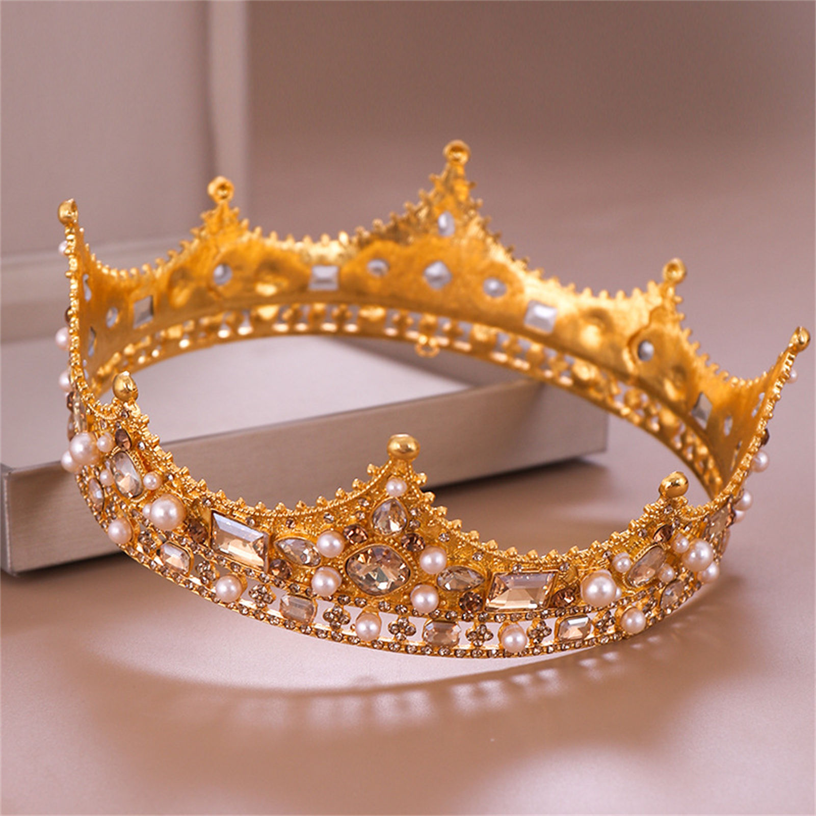 Bridal Crown Rhinestone Tiara  - Wedding Supply Decor review and price