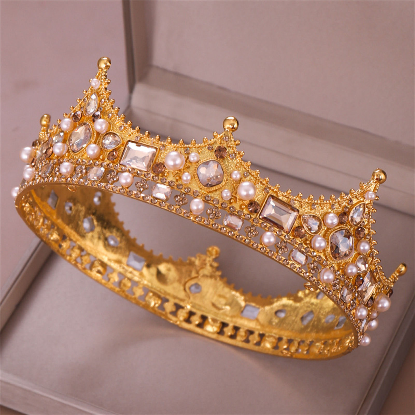 Bridal Crown Rhinestone Tiara  - Wedding Supply Decor review and price
