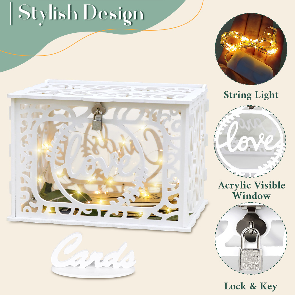 Wedding Card Box Envelope Gift - Wedding Supply.Box review and price